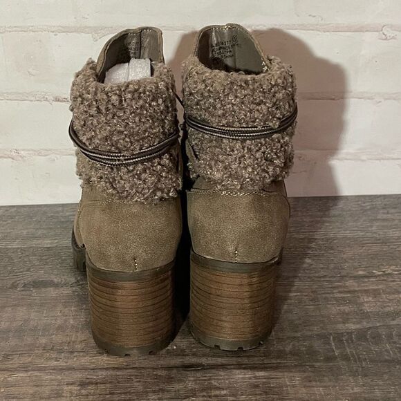 Taupe Olivia Boot by Very G - Picture 6 of 6